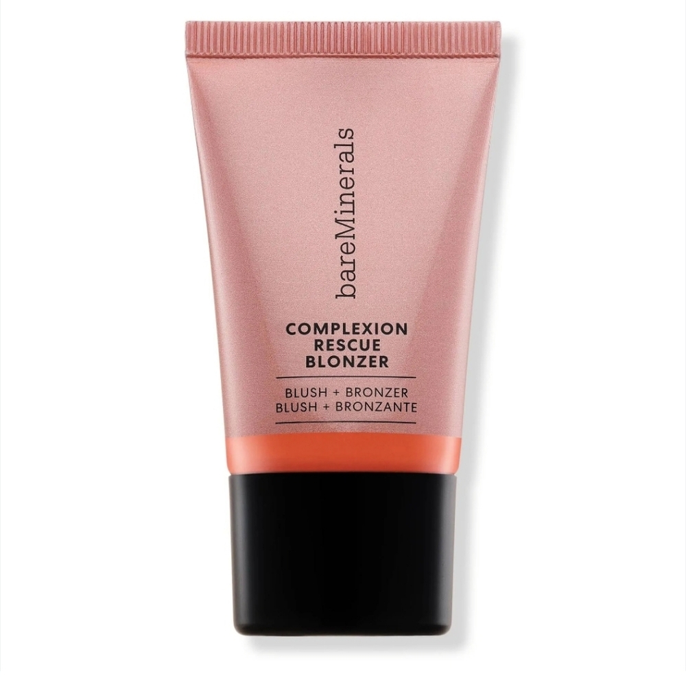 BARE MINERALS Kiss Of Copper Complection Rescue Creme Blush + Bronzer NEW - Picture 2 of 6